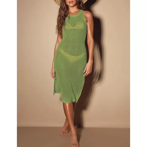 Bsubseach Crochet Cover Ups for Swimwear Women Knit Beach Cover Up Dress Summer Beachwear