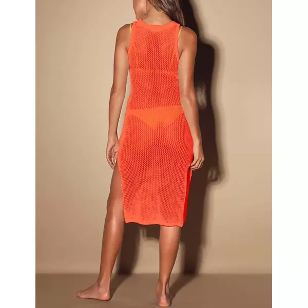 Bsubseach Crochet Cover Ups for Swimwear Women Knit Beach Cover Up Dress Summer Beachwear