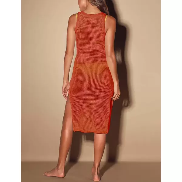 Bsubseach Crochet Cover Ups for Swimwear Women Knit Beach Cover Up Dress Summer Beachwear