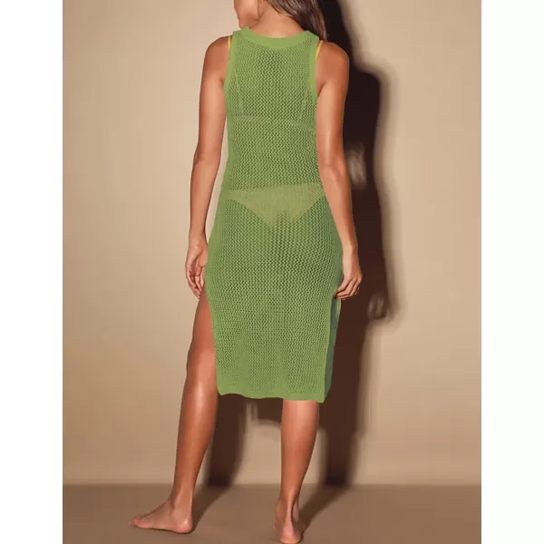 Bsubseach Crochet Cover Ups for Swimwear Women Knit Beach Cover Up Dress Summer Beachwear