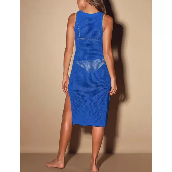 Bsubseach Crochet Cover Ups for Swimwear Women Knit Beach Cover Up Dress Summer Beachwear