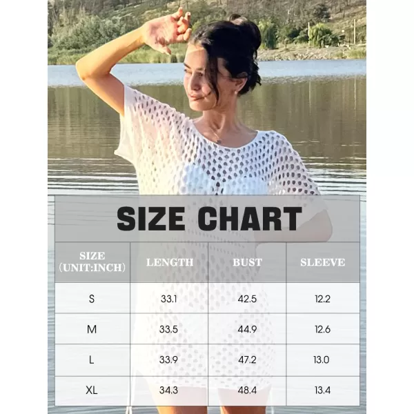 Bsubseach Crochet Coverups for Women Hollow Out Knit Swimsuit Beach Cover Up Dress Summer Outfit