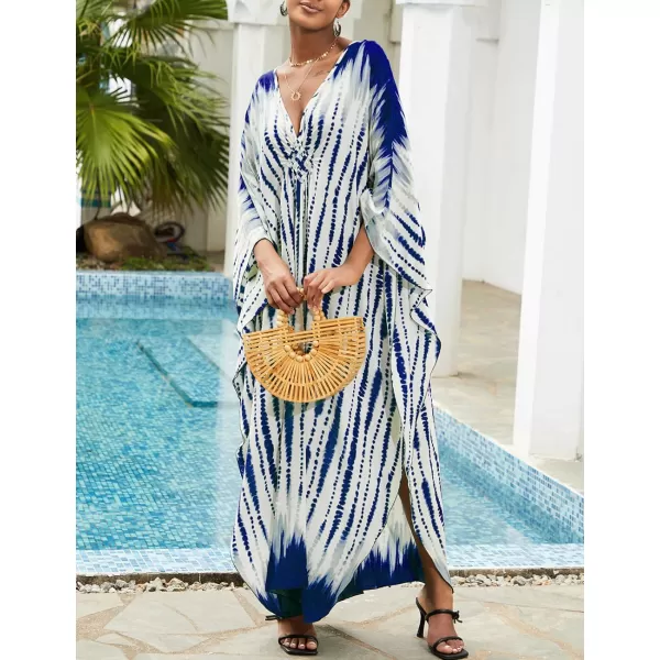 Bsubseach Kaftan Dresses for Women Long Beach Swimsuit Cover Up Plus Size Caftan Summer Cover Ups