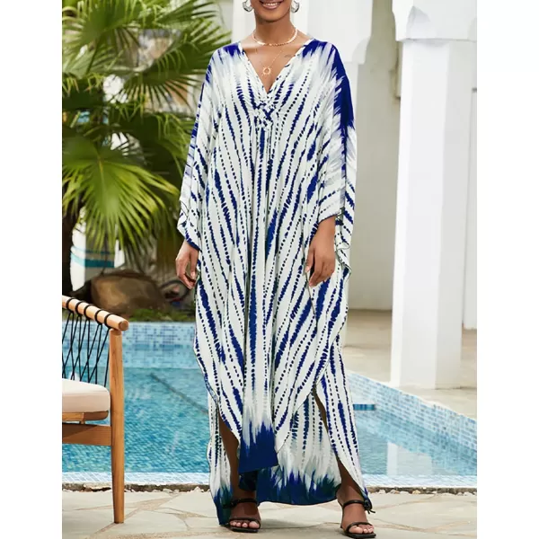 Bsubseach Kaftan Dresses for Women Long Beach Swimsuit Cover Up Plus Size Caftan Summer Cover Ups