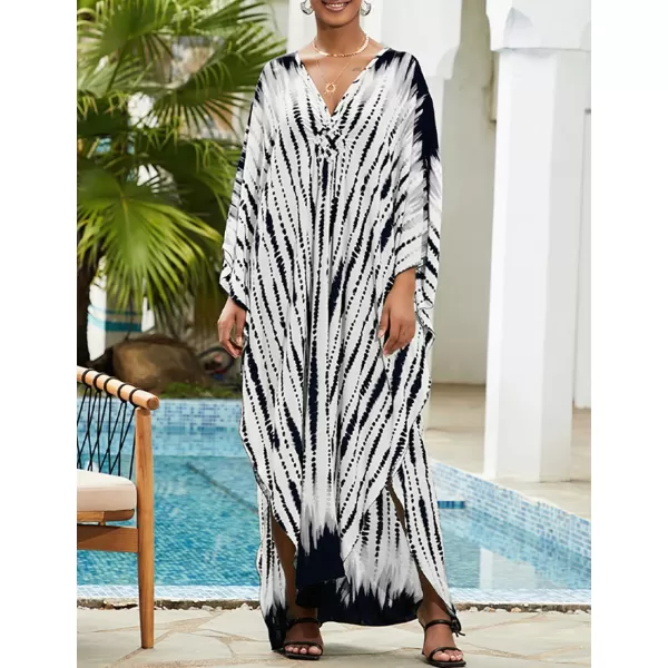 Bsubseach Kaftan Dresses for Women Long Beach Swimsuit Cover Up Plus Size Caftan Summer Cover Ups
