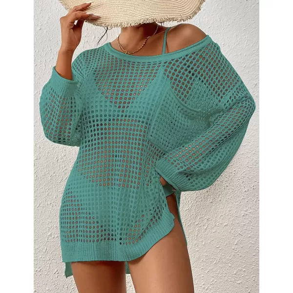 Bsubseach Swimsuit Cover Up for Women Sexy Crochet Tops Knitted Beach Outfits