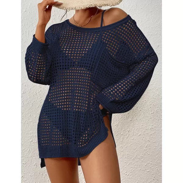 Bsubseach Swimsuit Cover Up for Women Sexy Crochet Tops Knitted Beach Outfits