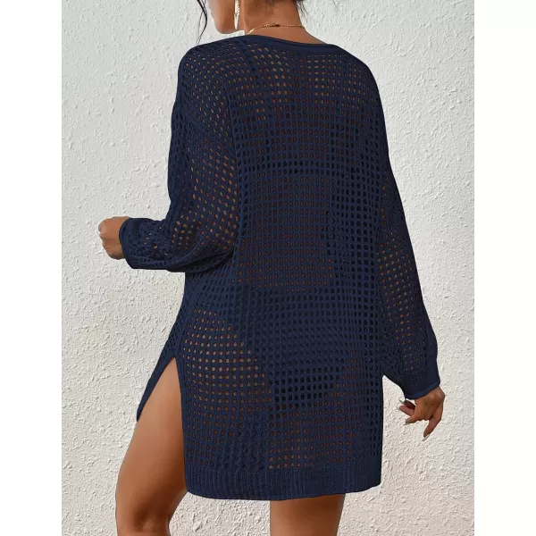 Bsubseach Swimsuit Cover Up for Women Sexy Crochet Tops Knitted Beach Outfits