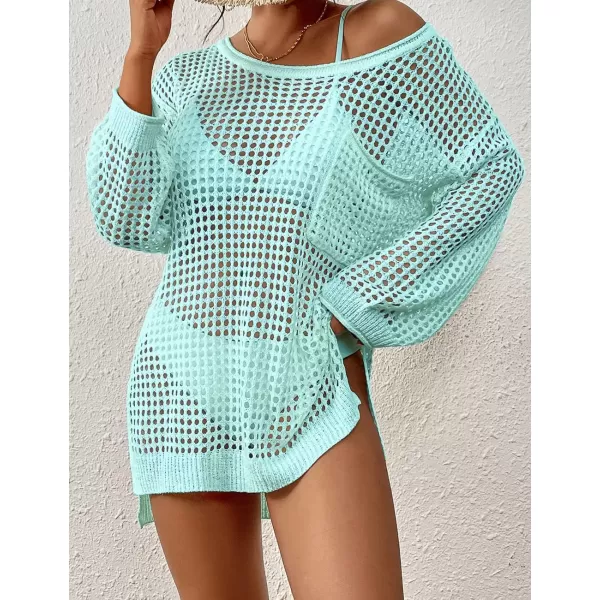 Bsubseach Swimsuit Cover Up for Women Sexy Crochet Tops Knitted Beach Outfits