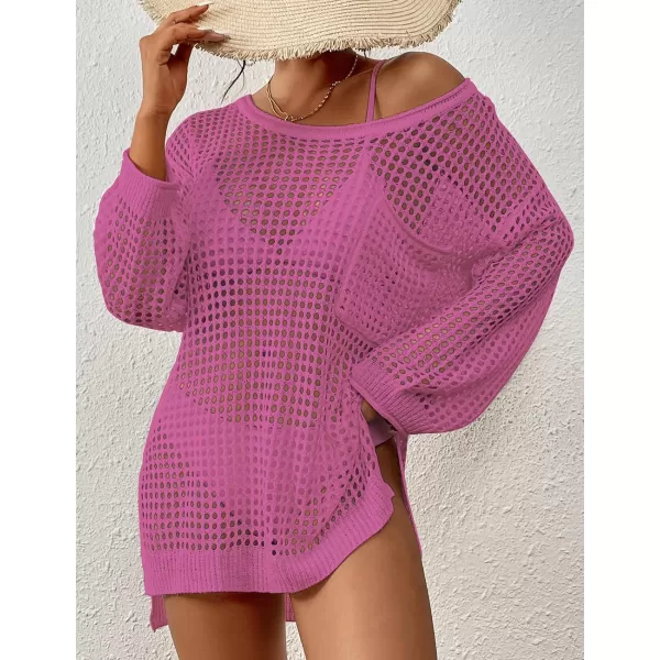 Bsubseach Swimsuit Cover Up for Women Sexy Crochet Tops Knitted Beach Outfits