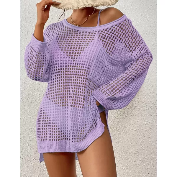 Bsubseach Swimsuit Cover Up for Women Sexy Crochet Tops Knitted Beach Outfits