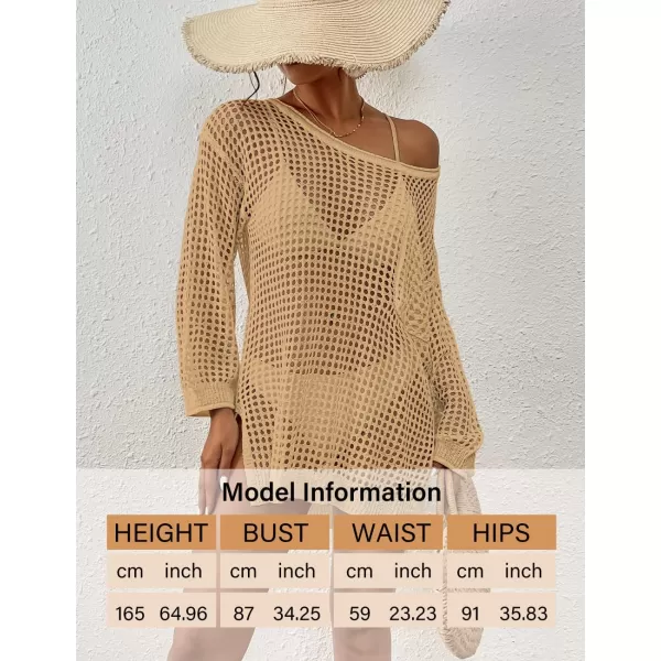 Bsubseach Swimsuit Cover Up for Women Sexy Crochet Tops Knitted Beach Outfits