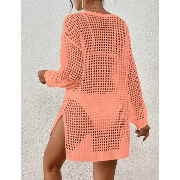 Bsubseach Swimsuit Cover Up for Women Sexy Crochet Tops Knitted Beach Outfits