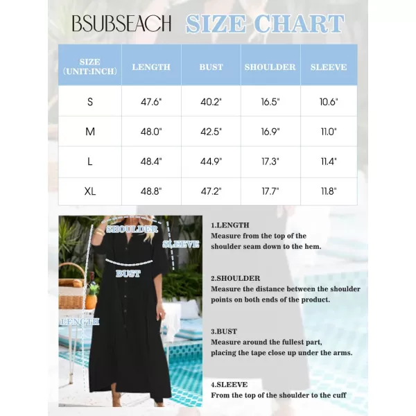 Bsubseach Swimsuit Coverup for Women Beach Coverup Kimonos for Women Casual Dresses