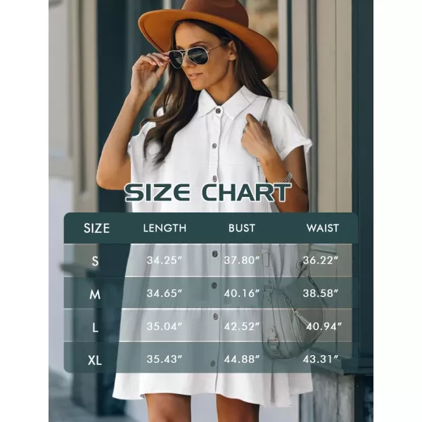 Bsubseach Swimsuit Coverup for Women Button Shirt Casual Dresses Vacation Wear