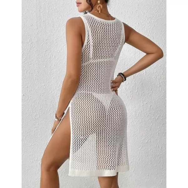 Bsubseach Swimwear Beach Cover Ups for Women Hollow Out Summer Coverups for Bathing Suits