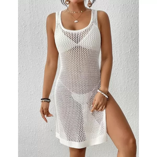Bsubseach Swimwear Beach Cover Ups for Women Hollow Out Summer Coverups for Bathing Suits