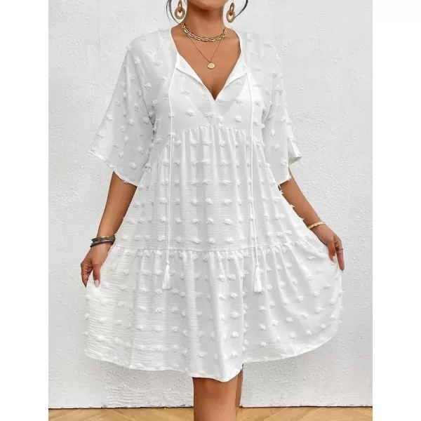 Bsubseach White Bathing Suit Cover Ups for Women Black Swimsuit Coverup Cute Dress
