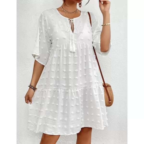 Bsubseach White Bathing Suit Cover Ups for Women Black Swimsuit Coverup Cute Dress