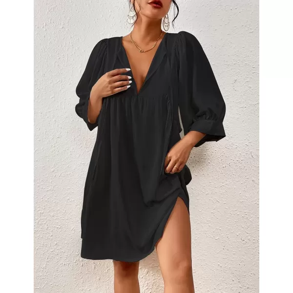 Bsubseach Women Beach Tunic Shirt Cover Up Dress Loose Bathing Suit Coverup