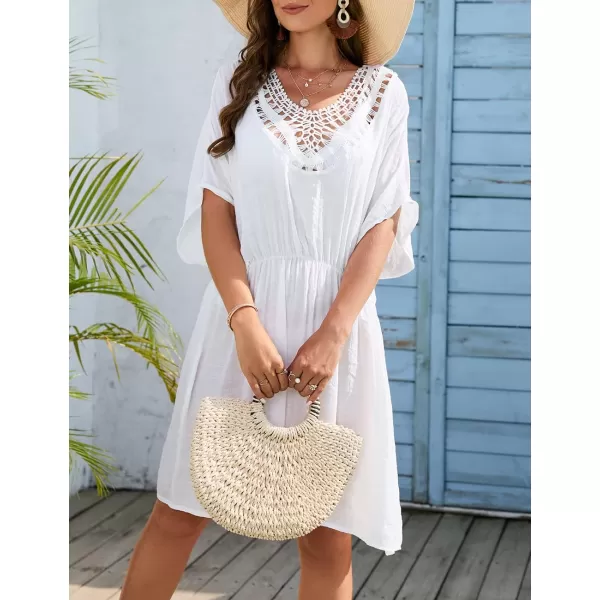 Bsubseach Women Beach Tunic Shirt Cover Up Dress Loose Bathing Suit Coverup