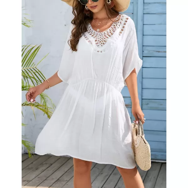 Bsubseach Women Beach Tunic Shirt Cover Up Dress Loose Bathing Suit Coverup