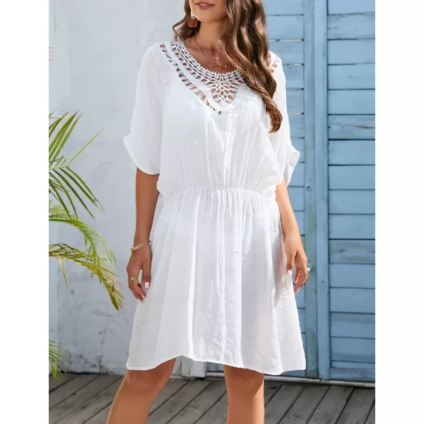 Bsubseach Women Beach Tunic Shirt Cover Up Dress Loose Bathing Suit Coverup