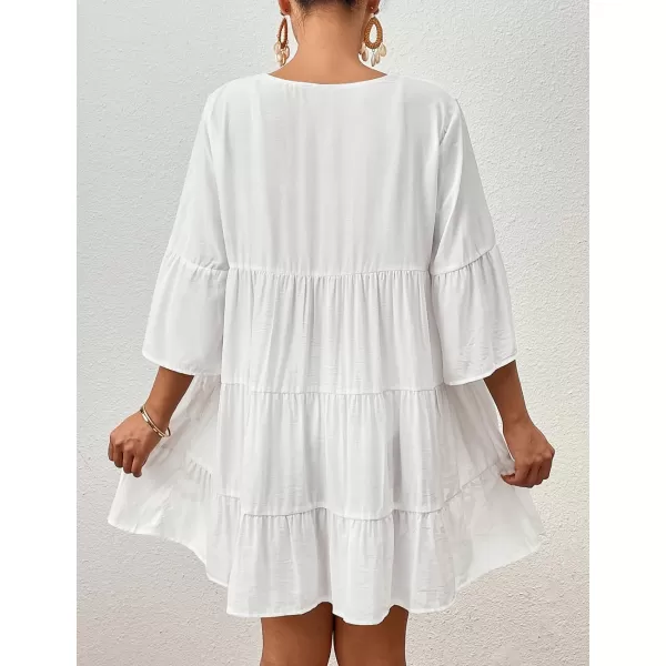 Bsubseach Women Beach Tunic Shirt Cover Up Dress Loose Bathing Suit Coverup