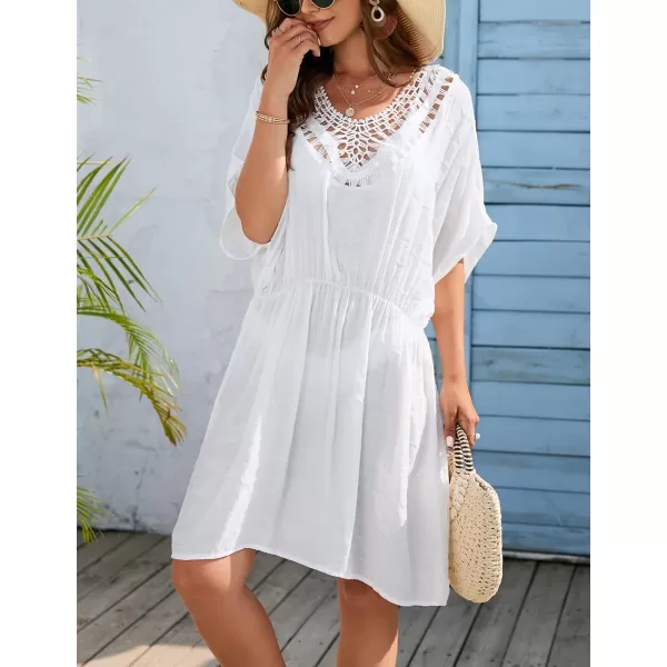 Bsubseach Women Beach Tunic Shirt Cover Up Dress Loose Bathing Suit Coverup