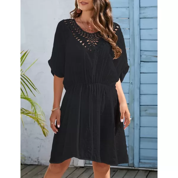 Bsubseach Women Beach Tunic Shirt Cover Up Dress Loose Bathing Suit Coverup