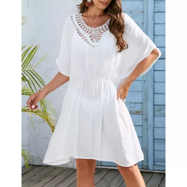Bsubseach Women Beach Tunic Shirt Cover Up Dress Loose Bathing Suit Coverup