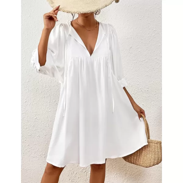 Bsubseach Women Beach Tunic Shirt Cover Up Dress Loose Bathing Suit Coverup