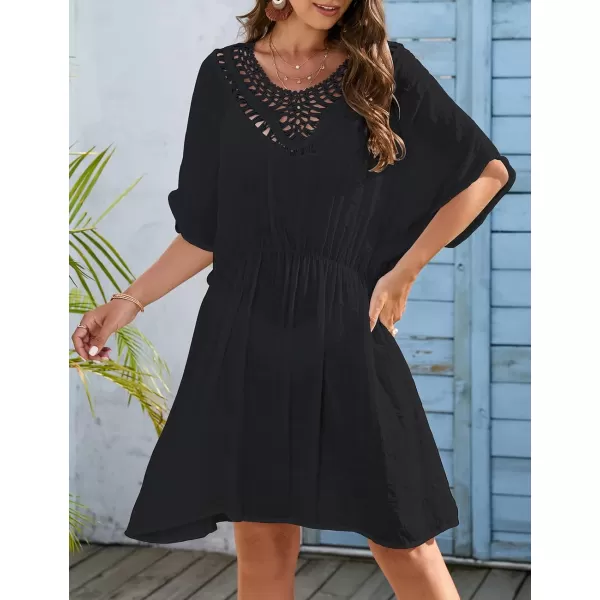 Bsubseach Women Beach Tunic Shirt Cover Up Dress Loose Bathing Suit Coverup