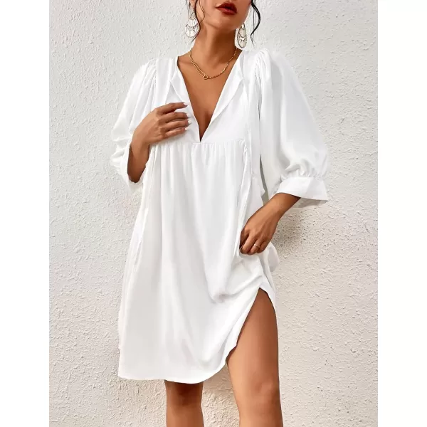 Bsubseach Women Beach Tunic Shirt Cover Up Dress Loose Bathing Suit Coverup