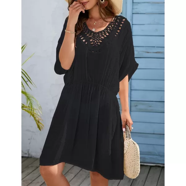 Bsubseach Women Beach Tunic Shirt Cover Up Dress Loose Bathing Suit Coverup