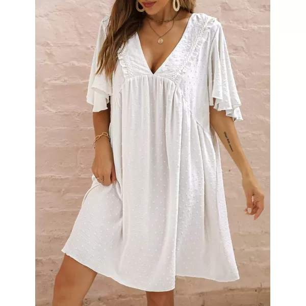Bsubseach Women Casual Swimsuit Cover Up Blouses Button Down Beach Tunic Dress Bathing Suit Coverup