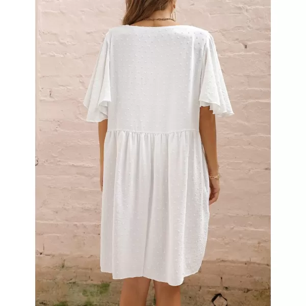 Bsubseach Women Casual Swimsuit Cover Up Blouses Button Down Beach Tunic Dress Bathing Suit Coverup