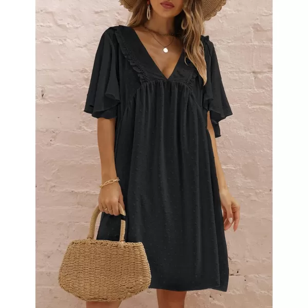 Bsubseach Women Casual Swimsuit Cover Up Blouses Button Down Beach Tunic Dress Bathing Suit Coverup