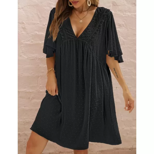 Bsubseach Women Casual Swimsuit Cover Up Blouses Button Down Beach Tunic Dress Bathing Suit Coverup