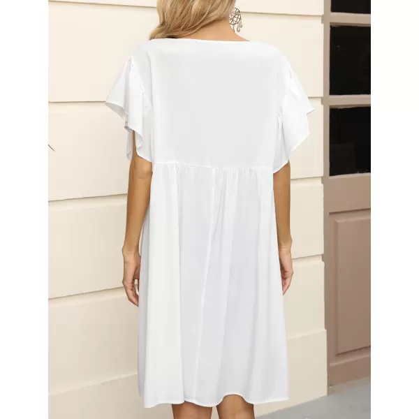 Bsubseach Women Casual Swimsuit Cover Up Blouses Button Down Beach Tunic Dress Bathing Suit Coverup