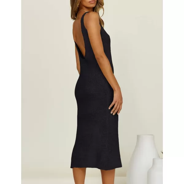 Bsubseach Women Crochet Cover Up for Swimwear Backless Beach Knit Dress