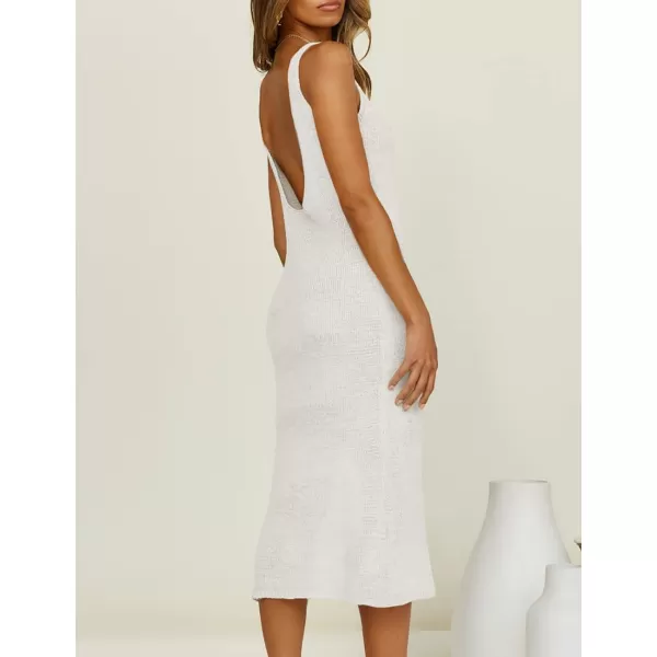 Bsubseach Women Crochet Cover Up for Swimwear Backless Beach Knit Dress Summer Outfit