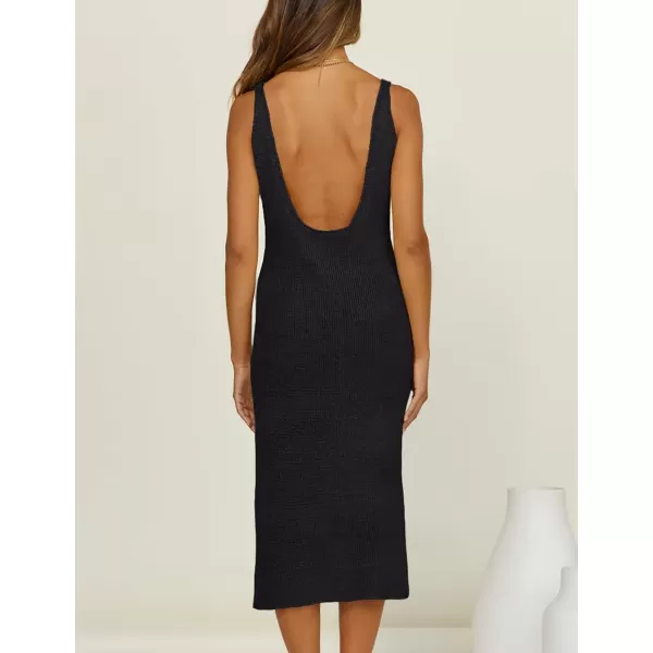 Bsubseach Women Crochet Cover Up for Swimwear Backless Beach Knit Dress Summer Outfit