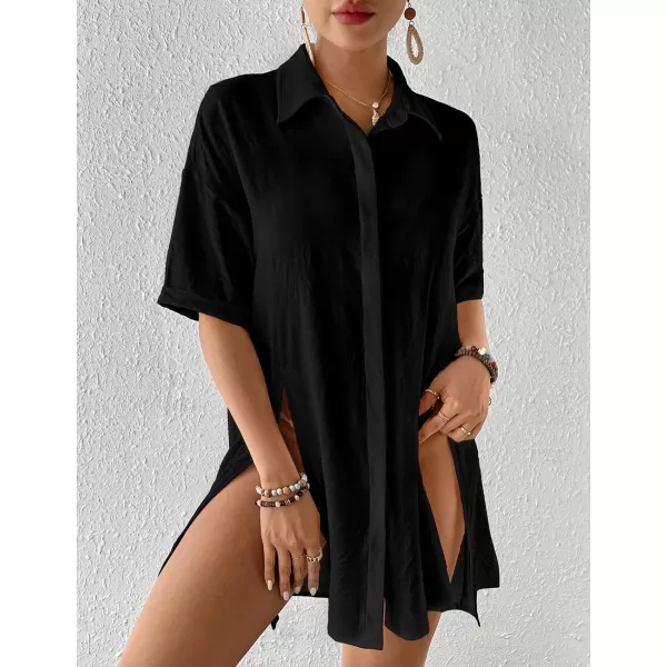 Bsubseach Women's Bathing Suit Cover Ups for Swimwear Swimsuit Cover Up Coverups Beach Dress Shirt