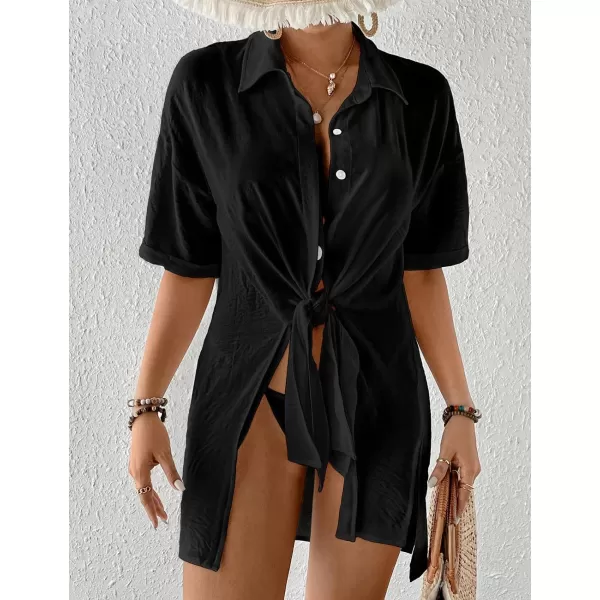 Bsubseach Women's Bathing Suit Cover Ups for Swimwear Swimsuit Cover Up Coverups Beach Dress Shirt