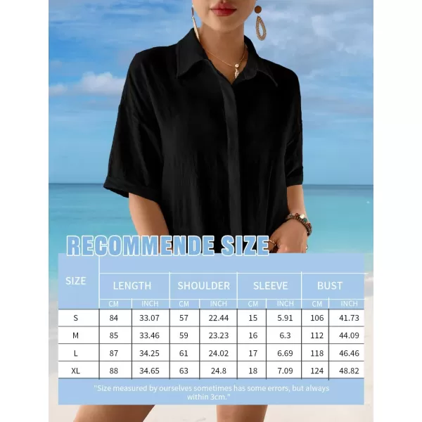 Bsubseach Women's Bathing Suit Cover Ups for Swimwear Swimsuit Cover Up Coverups Beach Dress Shirt