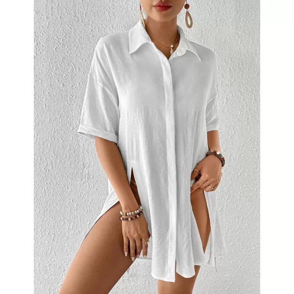 Bsubseach Women's Bathing Suit Cover Ups for Swimwear Swimsuit Cover Up Coverups Beach Dress Shirt