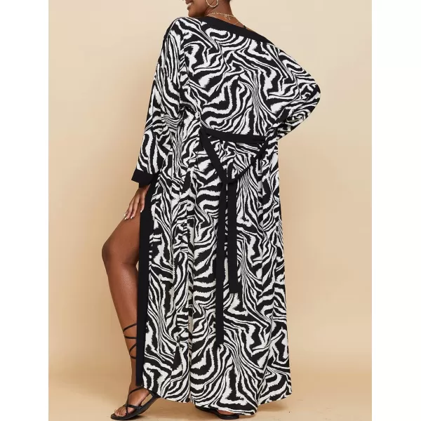 Bsubseach Womens Kimono Swimsuit Coverup Long Summer Cardigans for Swimwear