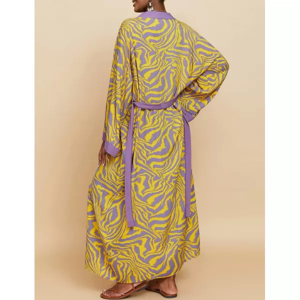 Bsubseach Womens Kimono Swimsuit Coverup Long Summer Cardigans for Swimwear
