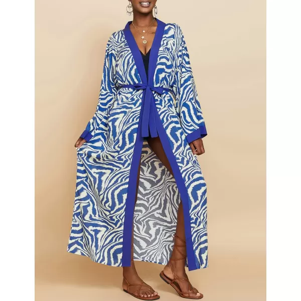 Bsubseach Womens Kimono Swimsuit Coverup Long Summer Cardigans for Swimwear